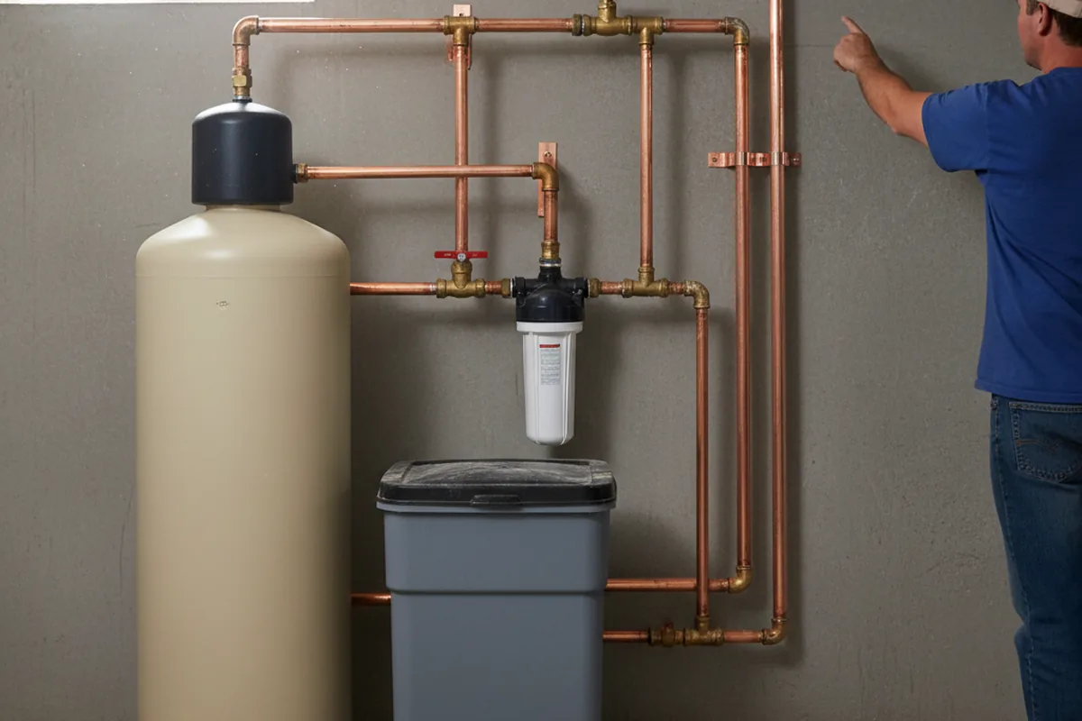 Whole-house water treatment system installed in Robbins